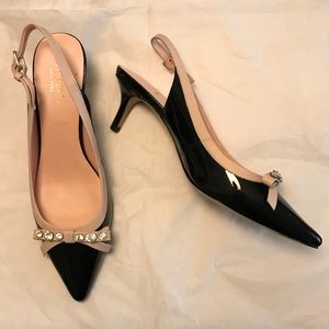 Kate Spade ♠️ Palina Too Slingback Kitten Heels